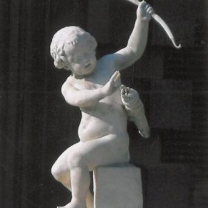 Statue of Cupid in the Boboli Gardens, Florence.