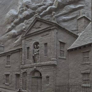 Relief of the Facade of the 1823 Carlisle Art Academy